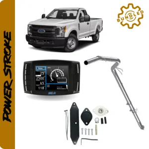 Ford Powerstroke 6.7L | Full Delete Kit (DPF/DEF/EGR) w/ Delete Pipe | F250/F350 2017-2019 4 1