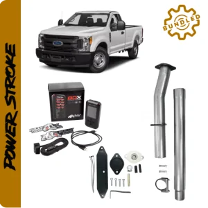 Ford Powerstroke 6.7 | Full Delete Kit (DPF/DEF/EGR) w/ 4 inch Exhaust | 2017-2019 del 1