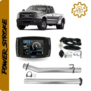 Ford F250/F350 Powerstroke 6.7L (2011-2014) All-In-One DPF/DEF/EGR Delete Kit w/ Delete Pipe 1